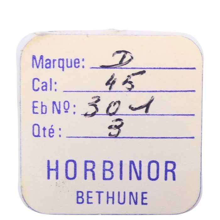 Durowe 45 - 301 Raquette pour spiral plat (à l'unité) - Regulator for flat hairspring (per unit)