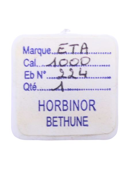 ETA 1000 - 224 Roue de seconde long pivot - Fourth wheel and pinion with second hand bit