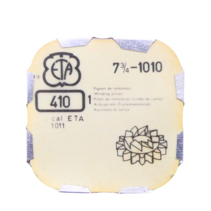 ETA 1010 - 410 Pignon de remontoir (à l'unité) - Winding pinion (per unit)