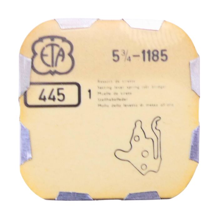 ETA 1185 - 445 Ressort de tirette - Setting lever spring