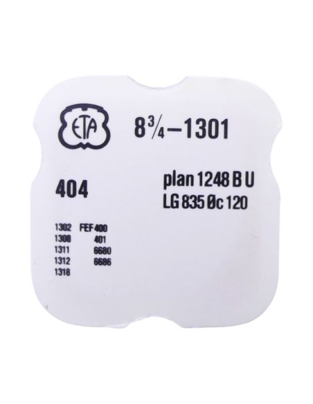 ETA 1301 - 410 Pignon de remontoir (à l'unité) - Winding pinion (per unit)