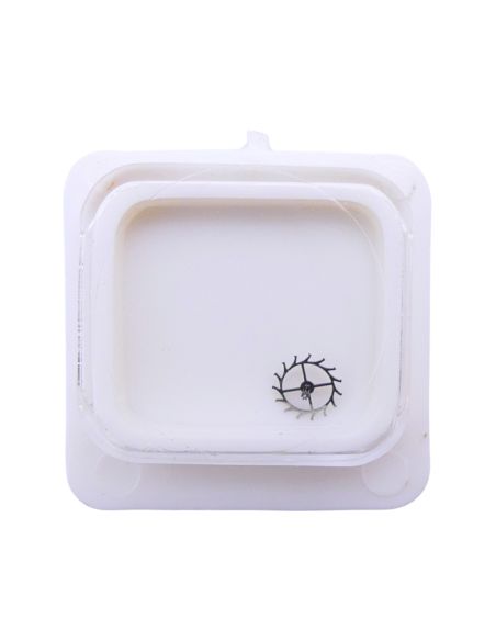 ETA 2410 - 704 Roue d'ancre pivotée pour contre-pivot dessus (à l'unité) - Escape wheel and pinion pivoted for upper end-piece (