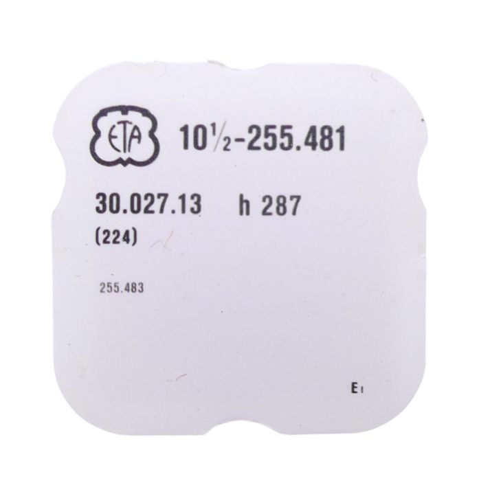 ETA 255.481 - 224 Roue de seconde long pivot - Fourth wheel and pinion with second hand bit