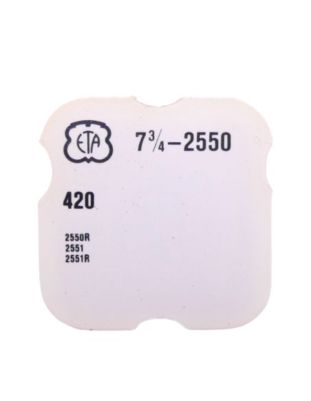 ETA 2550 - 1481 Mobile de réduction (roue de transmission) (à l'unité) - Reduction gear (transmission wheel) (per unit)