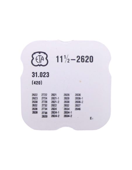 ETA 2620 - 420 Roue de couronne - Crown wheel