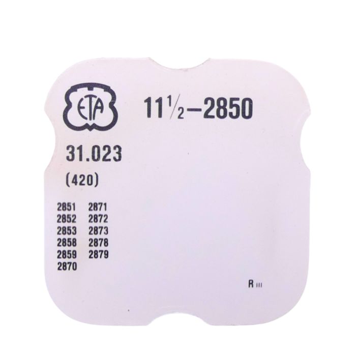 ETA 2850 - 420 Roue de couronne - Crown wheel
