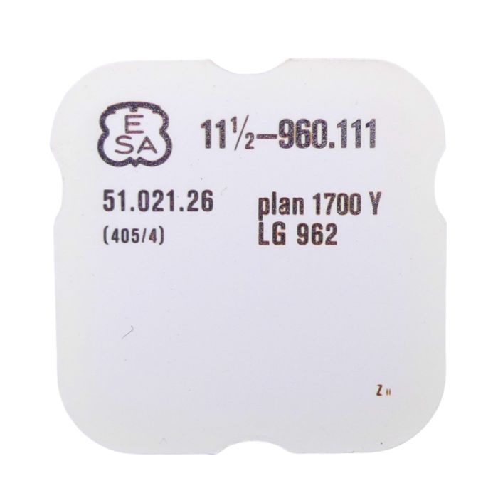 ETA 960.111 - 404 Tige pour boite étanche (partie mouvement) (à l'unité) - Stem for waterproof case (movement portion) (per unit