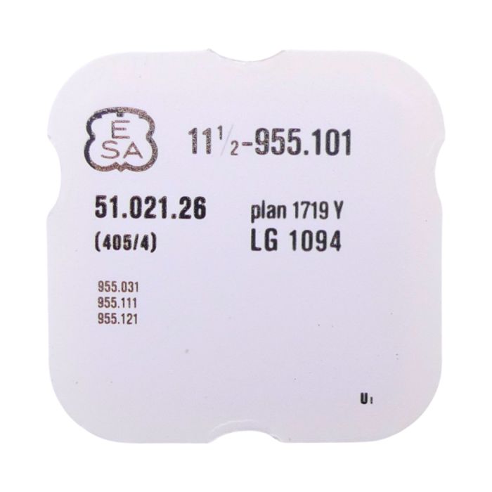 ETA 955.101 - 404 Tige pour boite étanche (partie mouvement) (à l'unité) - Stem for waterproof case (movement portion) (per unit