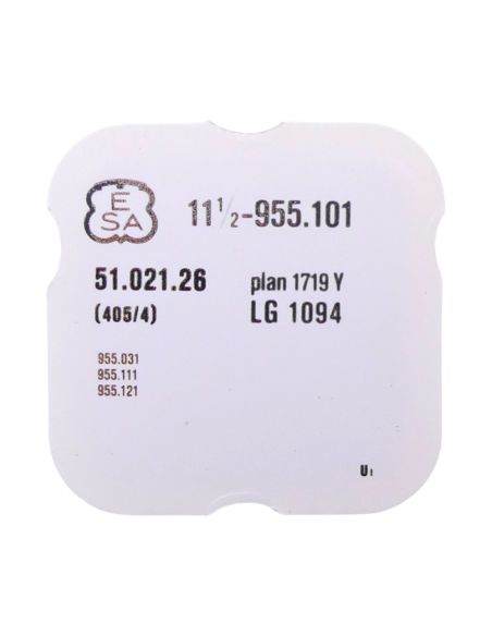 ETA 955.101 - 404 Tige pour boite étanche (partie mouvement) (à l'unité) - Stem for waterproof case (movement portion) (per unit