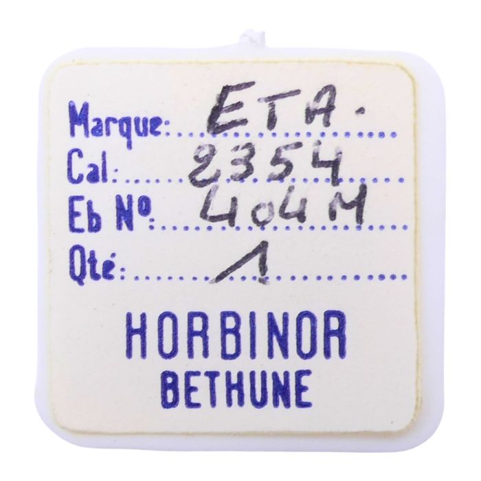 ETA 2354 - 404 Tige pour boite étanche (partie mouvement) (à l'unité) - Stem for waterproof case (movement portion) (per unit)