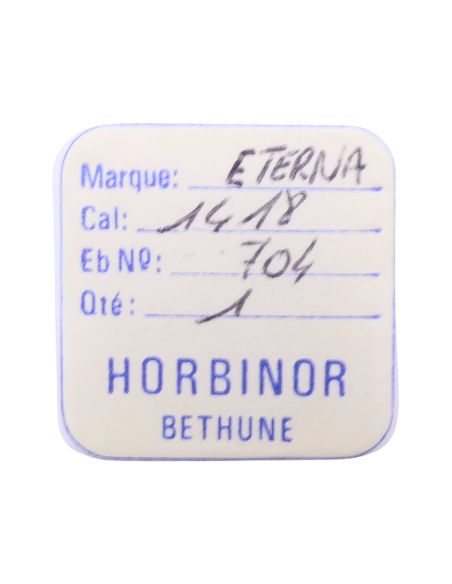 Eterna 1418 - 704 Roue d'ancre pivotée pour contre-pivot dessus (à l'unité) - Escape wheel and pinion pivoted for upper end-piec