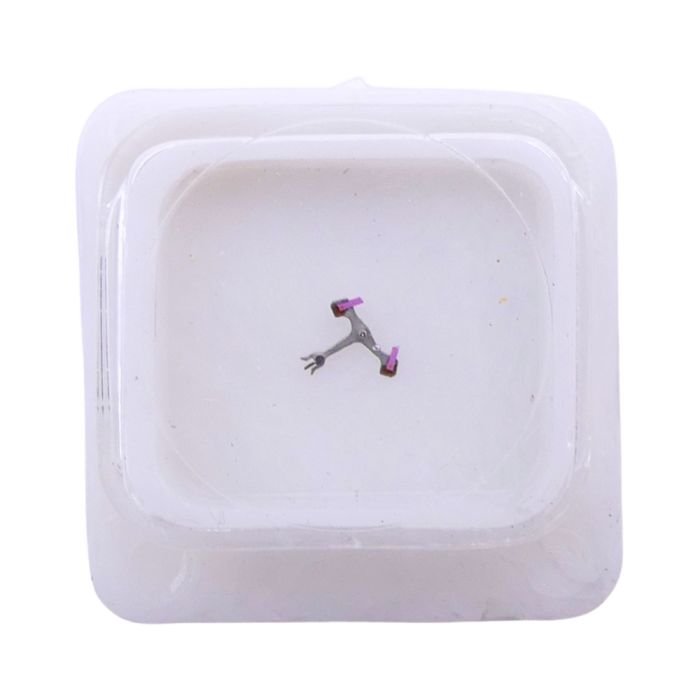 FE 140C - 710 Ancre montée (à l'unité) - Jewelled pallet fork and staff (per unit)