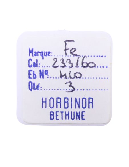 FE 233/60 - 410 Pignon de remontoir (à l'unité) - Winding pinion (per unit)