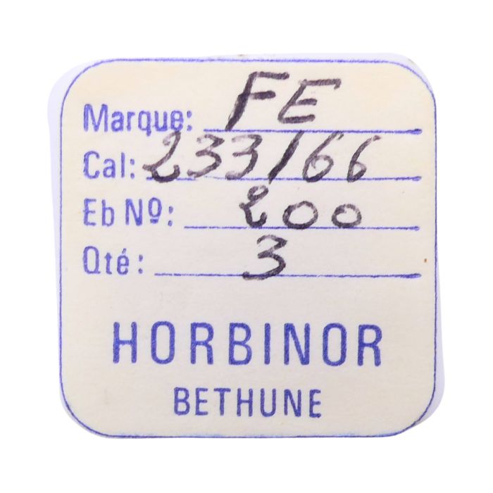 FE 233/66 - 200 Roue de centre avec chaussée (roue de minute) (à l'unité) - Center wheel and pinion with cannon pinion (per unit