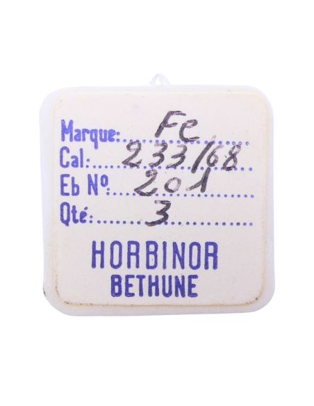 FE 233/68 - 201 Roue de centre sans chaussée (à l'unité) - Center wheel and pinion without cannon pinion (per unit)