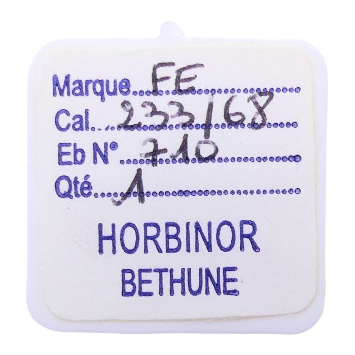 FE 233/68 - 710 Ancre montée (à l'unité) - Jewelled pallet fork and staff (per unit)