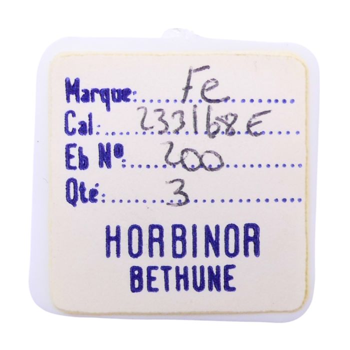 FE 233/68E - 200 Roue de centre avec chaussée (roue de minute) (à l'unité) - Center wheel and pinion with cannon pinion (per uni