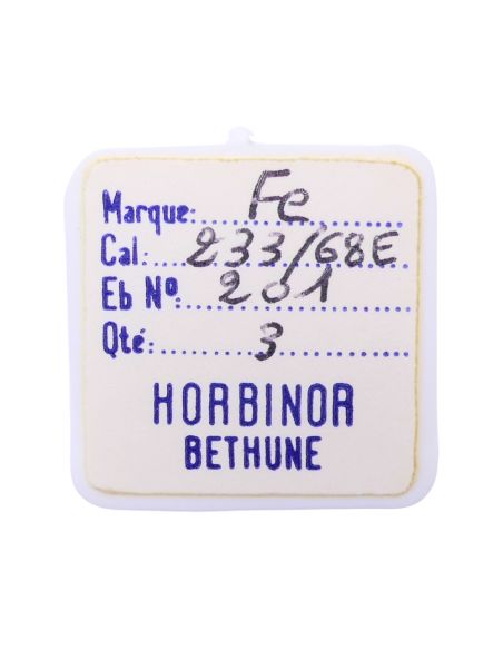 FE 233/68E - 201 Roue de centre sans chaussée (à l'unité) - Center wheel and pinion without cannon pinion (per unit)