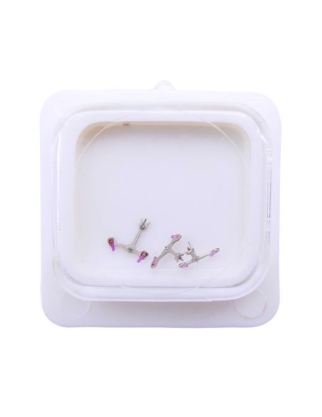 FE 233/68E - 710 Ancre montée (à l'unité) - Jewelled pallet fork and staff (per unit)