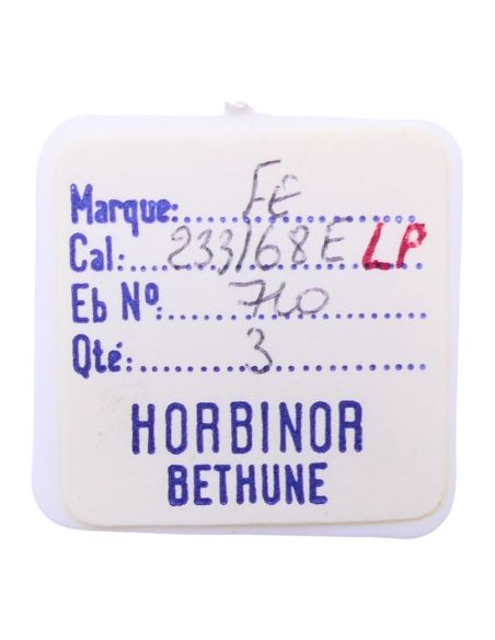 FE 233/68E - 710 Ancre montée (à l'unité) - Jewelled pallet fork and staff (per unit)