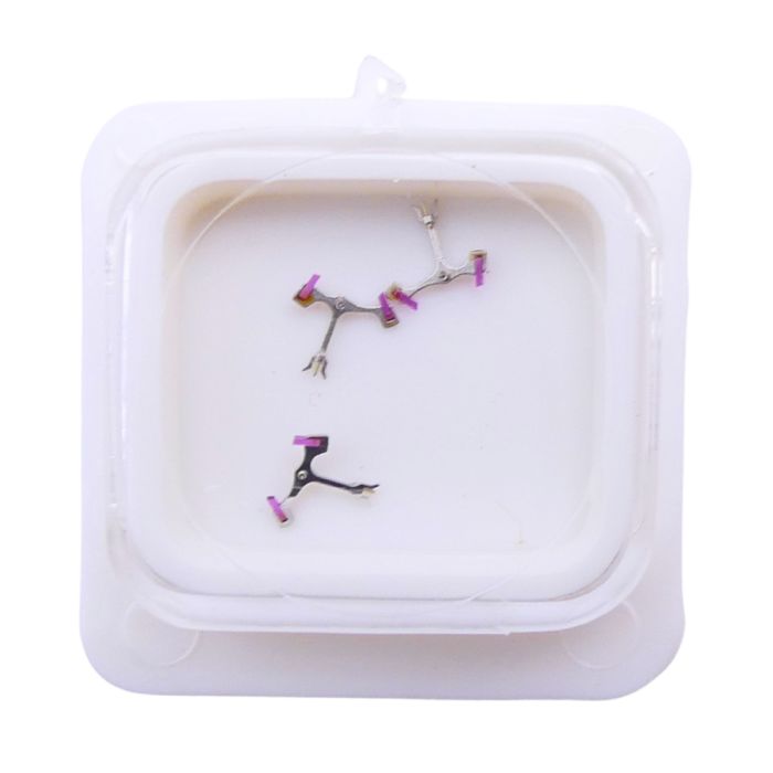 FE 3602 - 710 Ancre montée (à l'unité) - Jewelled pallet fork and staff (per unit)