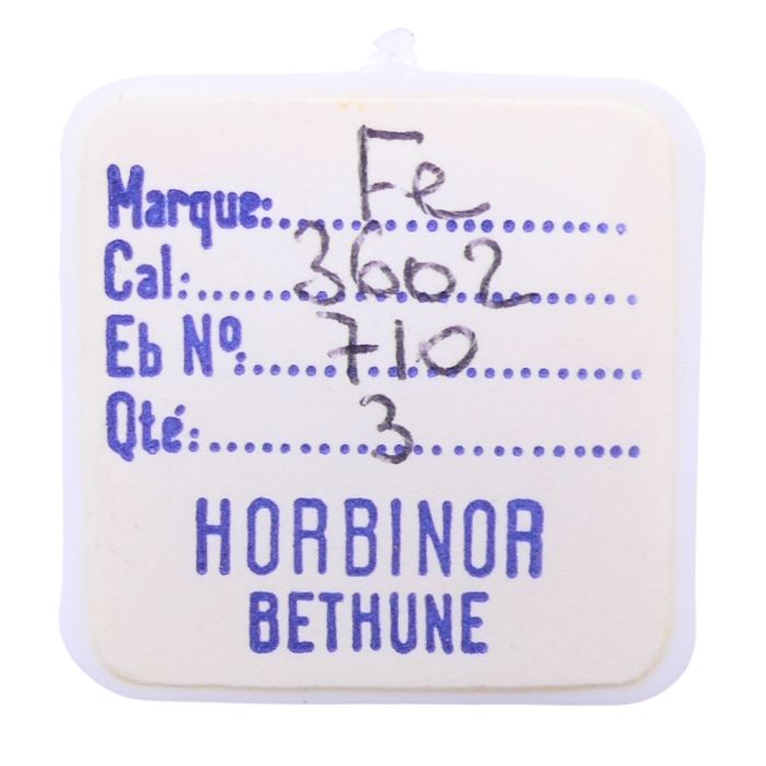 FE 3602 - 710 Ancre montée (à l'unité) - Jewelled pallet fork and staff (per unit)