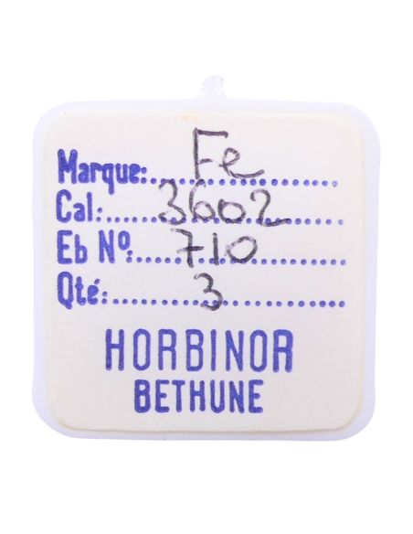 FE 3602 - 710 Ancre montée (à l'unité) - Jewelled pallet fork and staff (per unit)