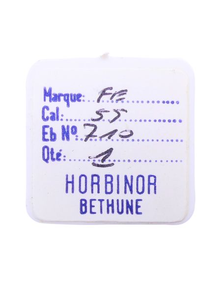 FE 55 - 710 Ancre montée (à l'unité) - Jewelled pallet fork and staff (per unit)