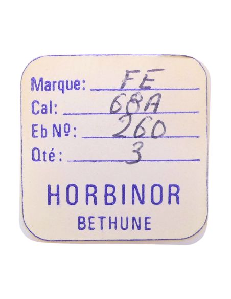 FE 68A - 260 Roue de minuterie (à l'unité) - Minute wheel (per unit)