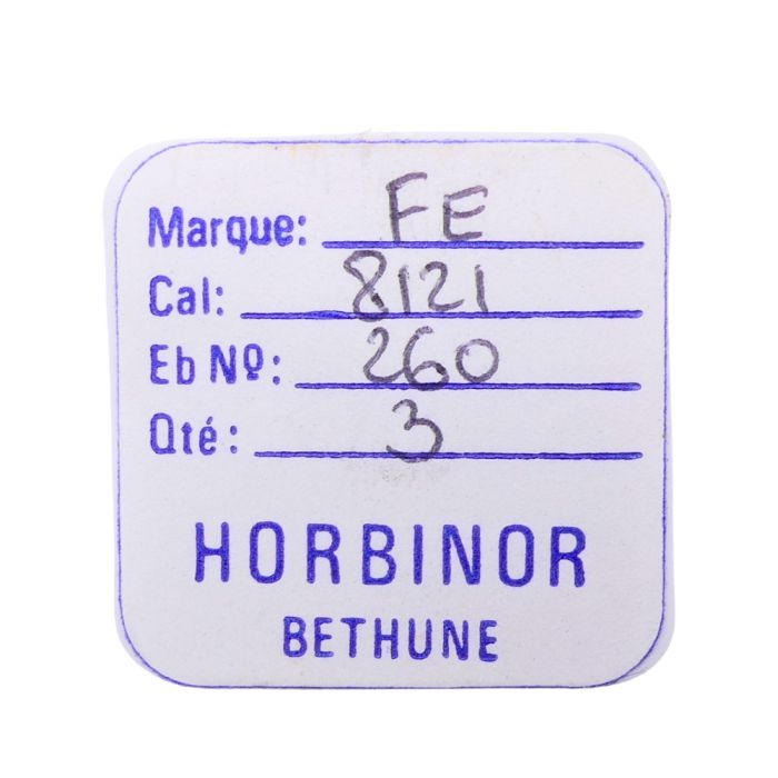 FE 8121 - 260 Roue de minuterie (à l'unité) - Minute wheel (per unit)