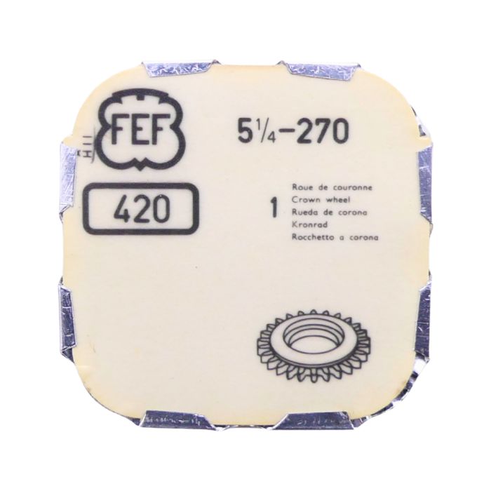 FEF 270 - 420 Roue de couronne - Crown wheel