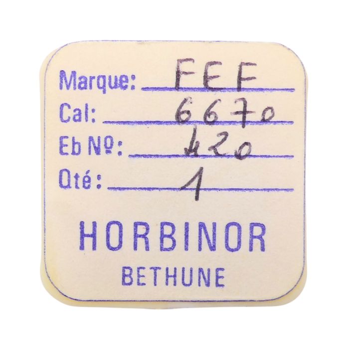 FEF 6670 - 420 Roue de couronne - Crown wheel