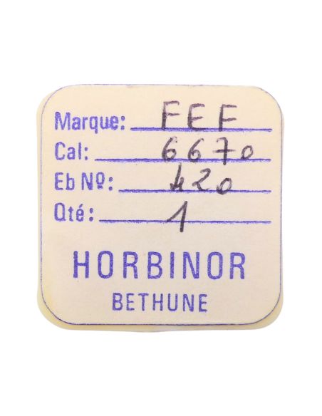 FEF 6670 - 420 Roue de couronne - Crown wheel