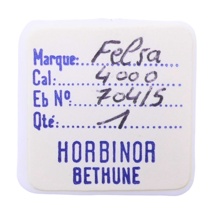 Felsa 4000 - 704 Roue d'ancre pivotée pour contre-pivot dessus (à l'unité) - Escape wheel and pinion pivoted for upper end-piece