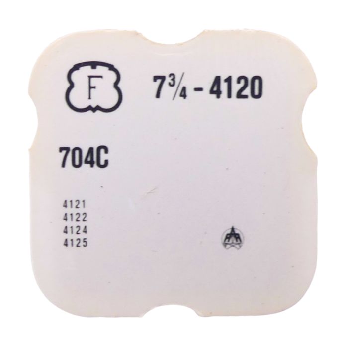 Felsa 4120 - 704 Roue d'ancre pivotée pour contre-pivot dessus (à l'unité) - Escape wheel and pinion pivoted for upper end-piece