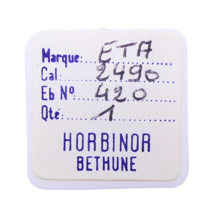 ETA 2490 - 420 Roue de couronne - Crown wheel