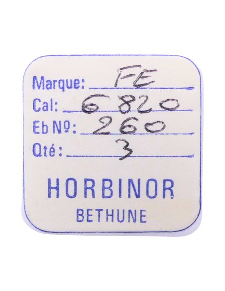 FE 6820 - 260 Roue de minuterie (à l'unité) - Minute wheel (per unit)