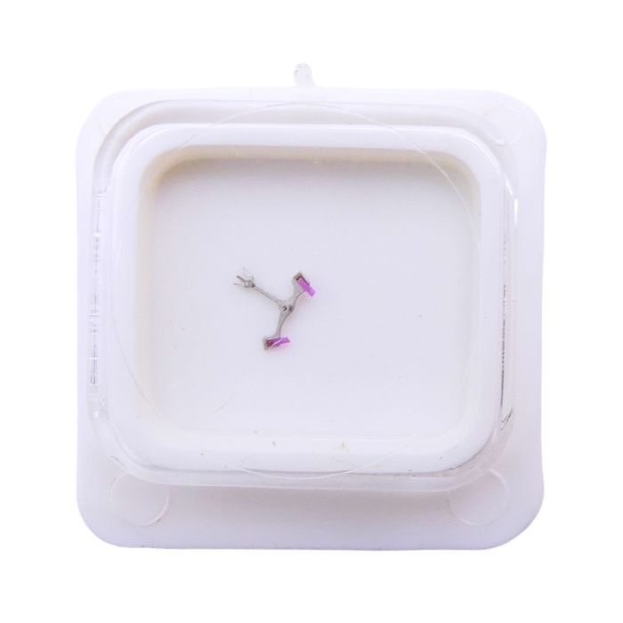 HP 2171 - 710 Ancre montée (à l'unité) - Jewelled pallet fork and staff (per unit)