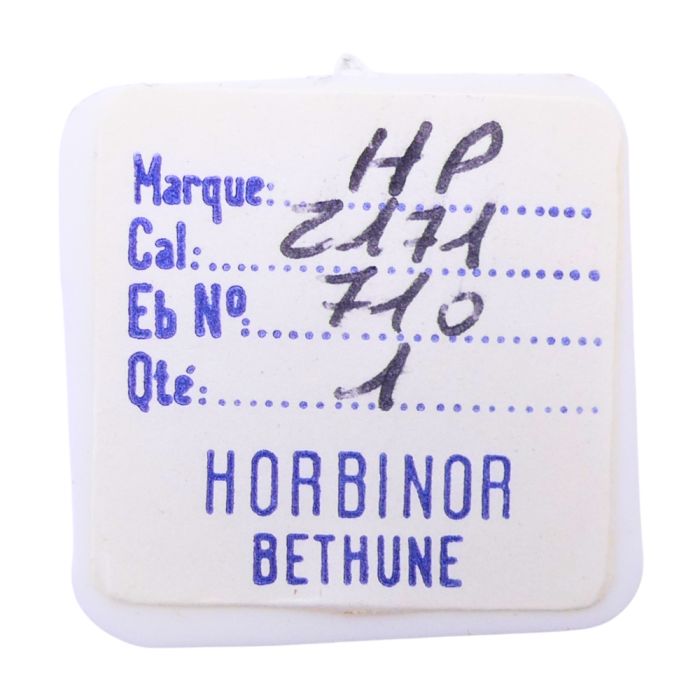 HP 2171 - 710 Ancre montée (à l'unité) - Jewelled pallet fork and staff (per unit)