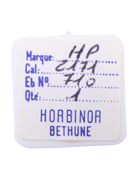 HP 2171 - 710 Ancre montée (à l'unité) - Jewelled pallet fork and staff (per unit)