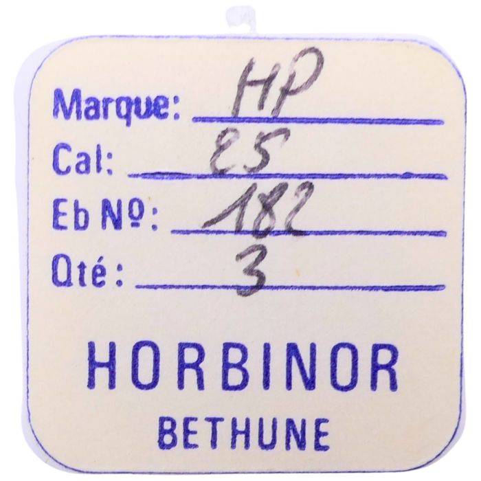 HP 25 - 182 barillet avec couvercle (sans arbre) (à l'unité) - Barrel and cover (without arbor) (per unit)