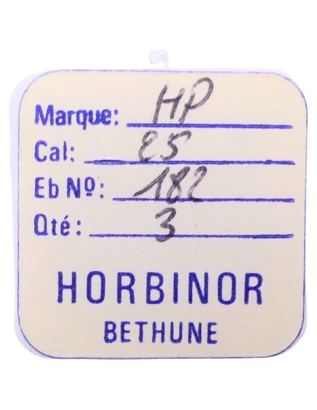 HP 25 - 182 barillet avec couvercle (sans arbre) (à l'unité) - Barrel and cover (without arbor) (per unit)