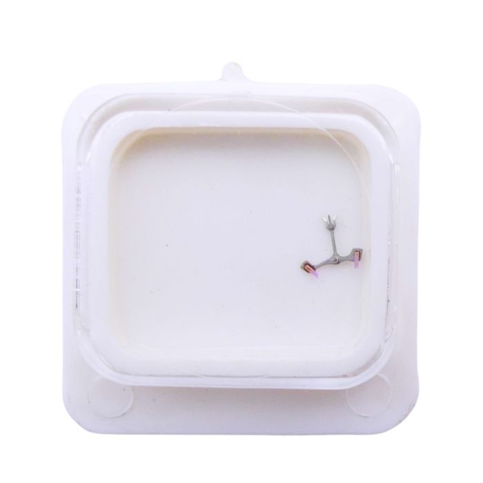 HP 25 - 710 Ancre montée (à l'unité) - Jewelled pallet fork and staff (per unit)