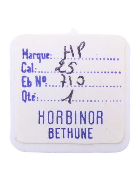 HP 25 - 710 Ancre montée (à l'unité) - Jewelled pallet fork and staff (per unit)