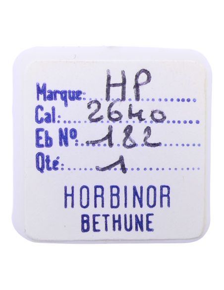 HP 2640 - 182 barillet avec couvercle (sans arbre) (à l'unité) - Barrel and cover (without arbor) (per unit)