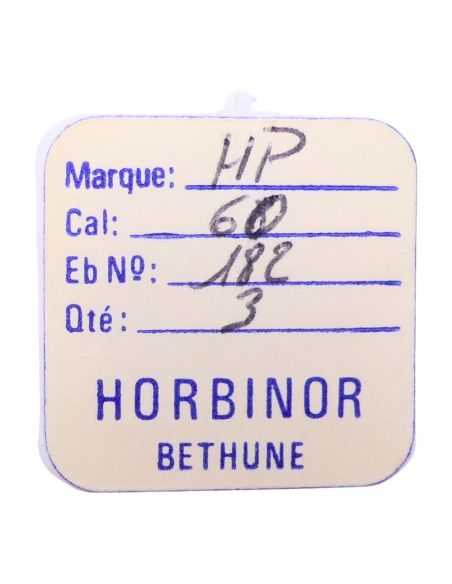 HP 60 - 182 barillet avec couvercle (sans arbre) (à l'unité) - Barrel and cover (without arbor) (per unit)