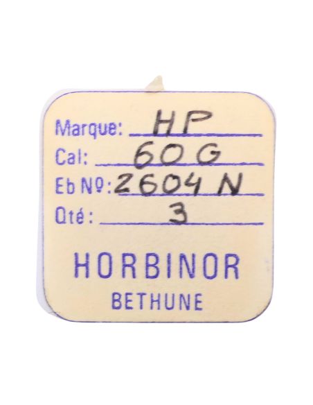 HP 60G - 2558 Roue des heures double denture (à l'unité) - Double toothing hour wheel (per unit)