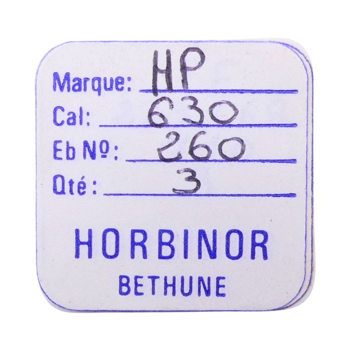 HP 630 - 260 Roue de minuterie (à l'unité) - Minute wheel (per unit)