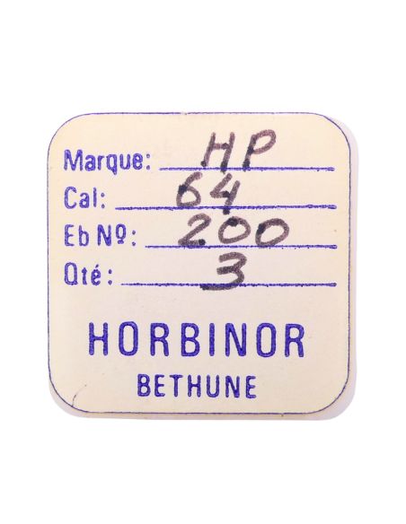 HP 64 - 200 Roue de centre avec chaussée (roue de minute) (à l'unité) - Center wheel and pinion with cannon pinion (per unit)
