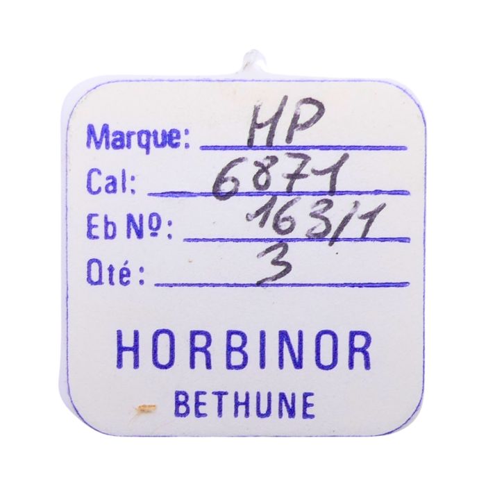HP 6871 - 163/1 Tube de centre (à l'unité) - Center pipe (per unit)